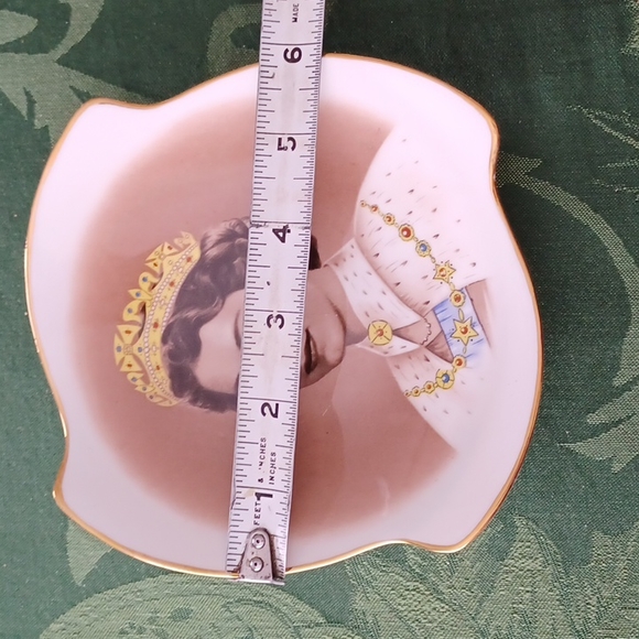 Vintage Aynsley Queen Elizabeth Commemorative St. Lawrence Seaway Plate - Picture 6 of 6